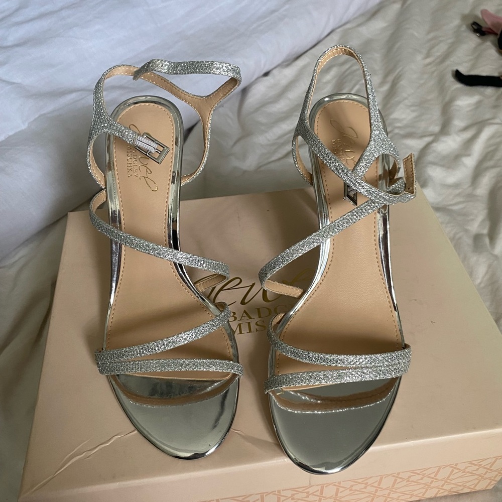 glittery heels